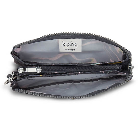 Kipling Creativity Large Printed Pouch Väska Grå | SE 1121XY